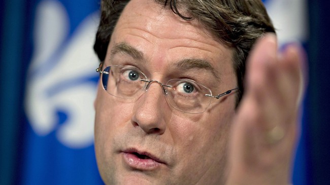 PQ Democratic Institutions Minister Bernard Drainville.
