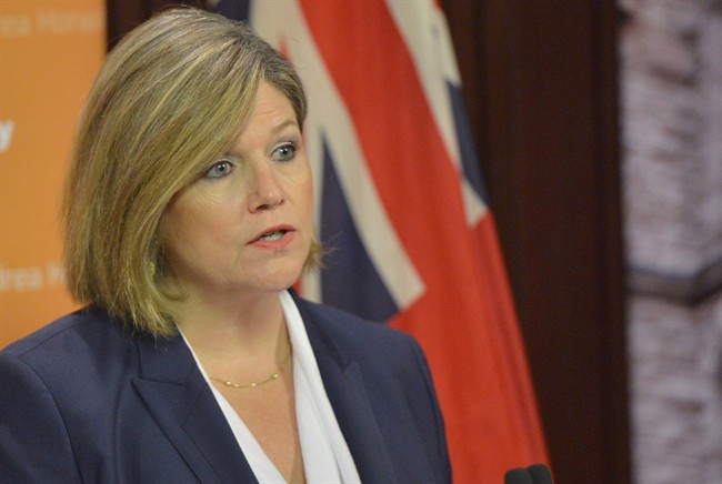 ontario politics budget kathleen wynne andrea horwath