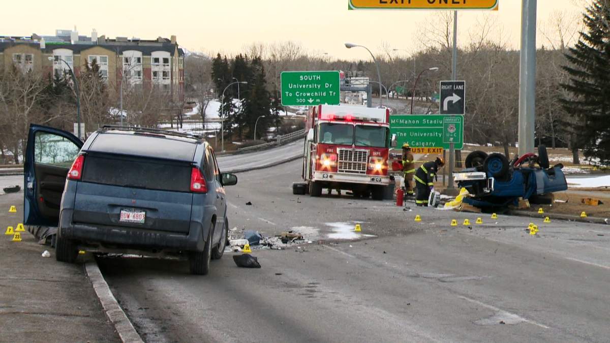Woman charged in fatal crash on 16th Avenue - Calgary | Globalnews.ca