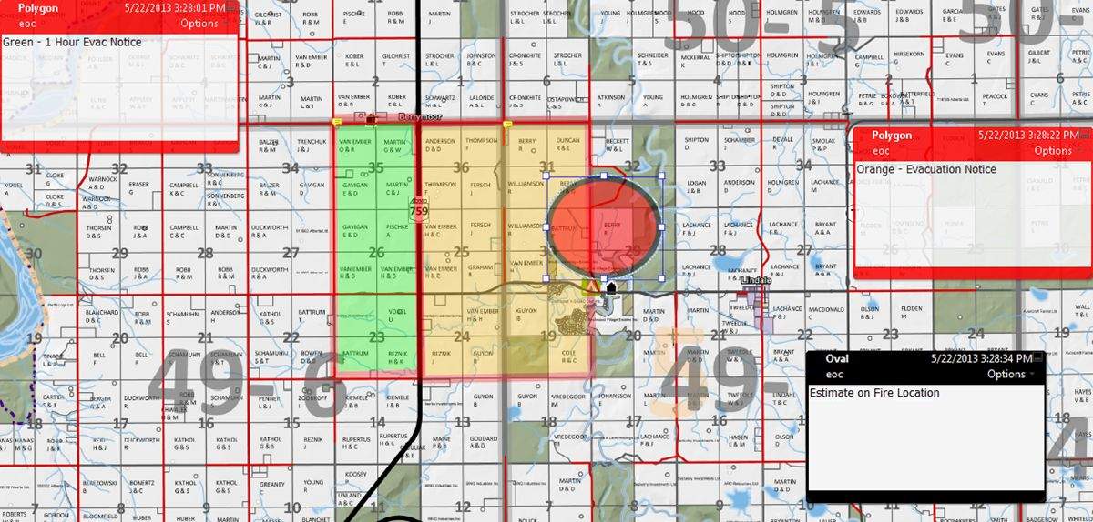 Evacuation order issued for residents near Lindale, Alberta