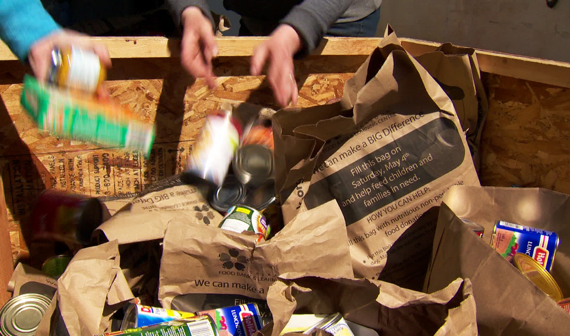 Saskatoon Food Bank holds annual city-wide food drive and residents open up their pantries for a good cause.