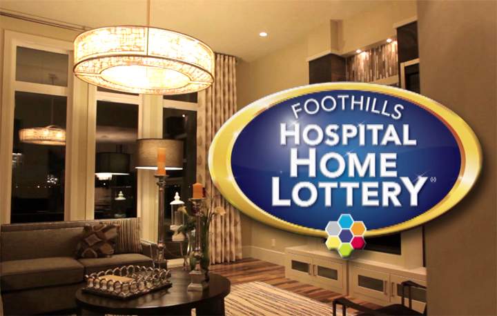 A promotional picture showing the Grand Prize show home, valued at $2.3 Million.