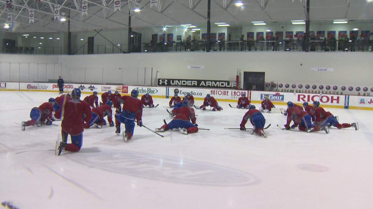 Habs practice