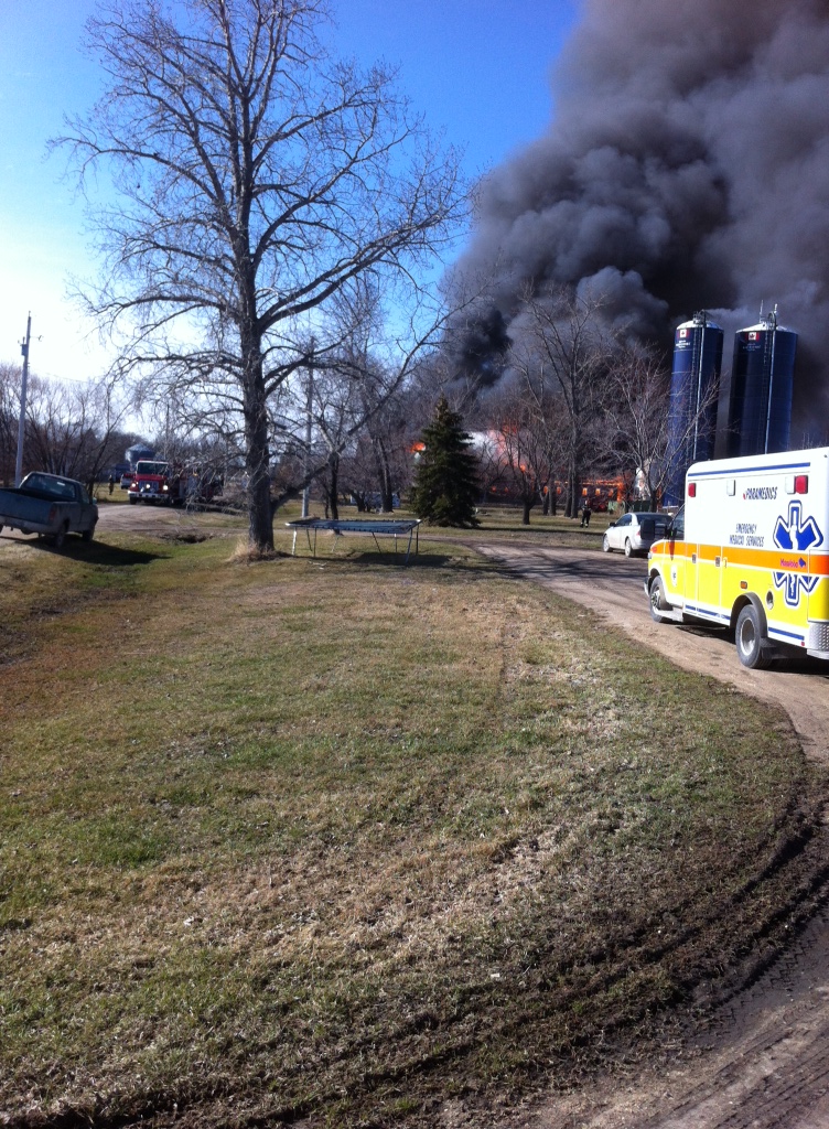 Crews Fight Barn Fire In Southeast Manitoba Winnipeg Globalnews Ca   Image4 