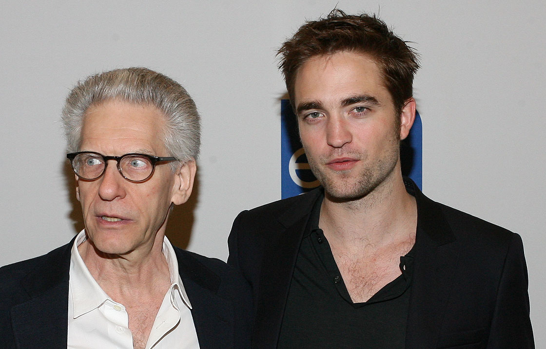 Director David Cronenberg and actor Robert Pattinson, pictured in Toronto in 2011.