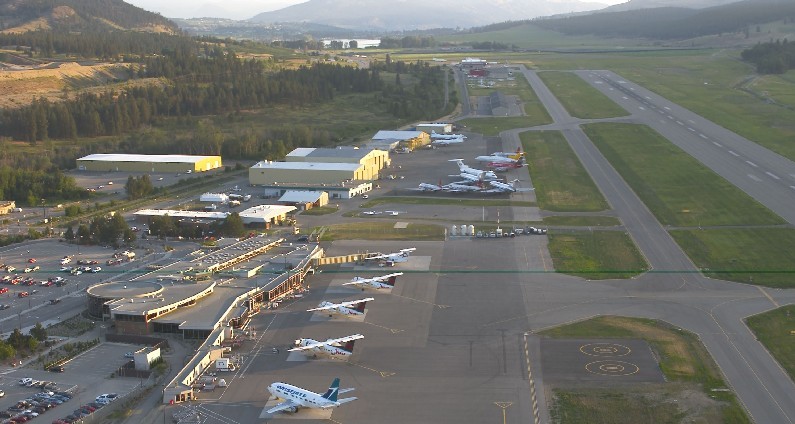Showing up earlier to make a flight is a new reality for those using Kelowna's airport. 