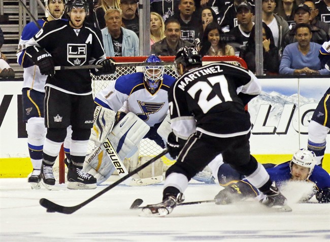 Kings rally for 4-3 win to even series with Blues - image