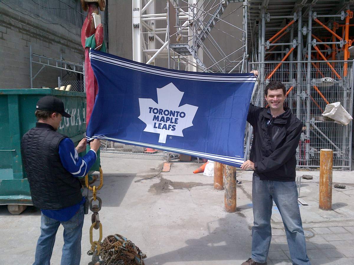 Toronto Maple Leafs flag