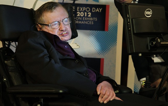 Physicist and best-selling author Stephen Hawking.