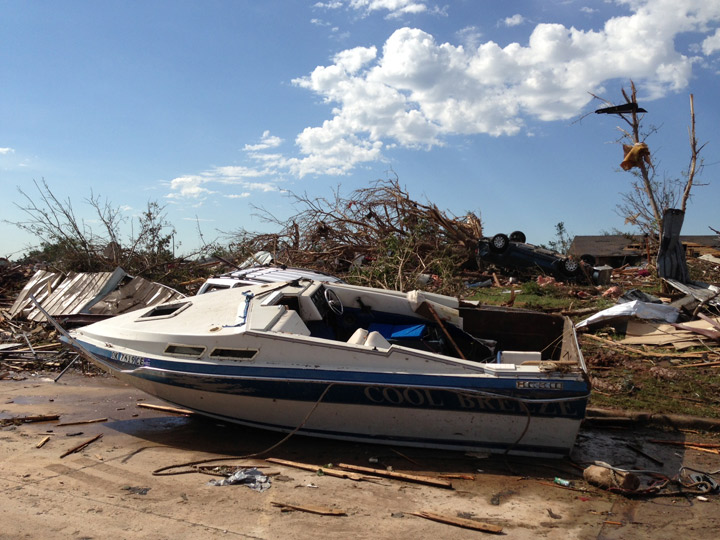 Moore Oklahoma boat