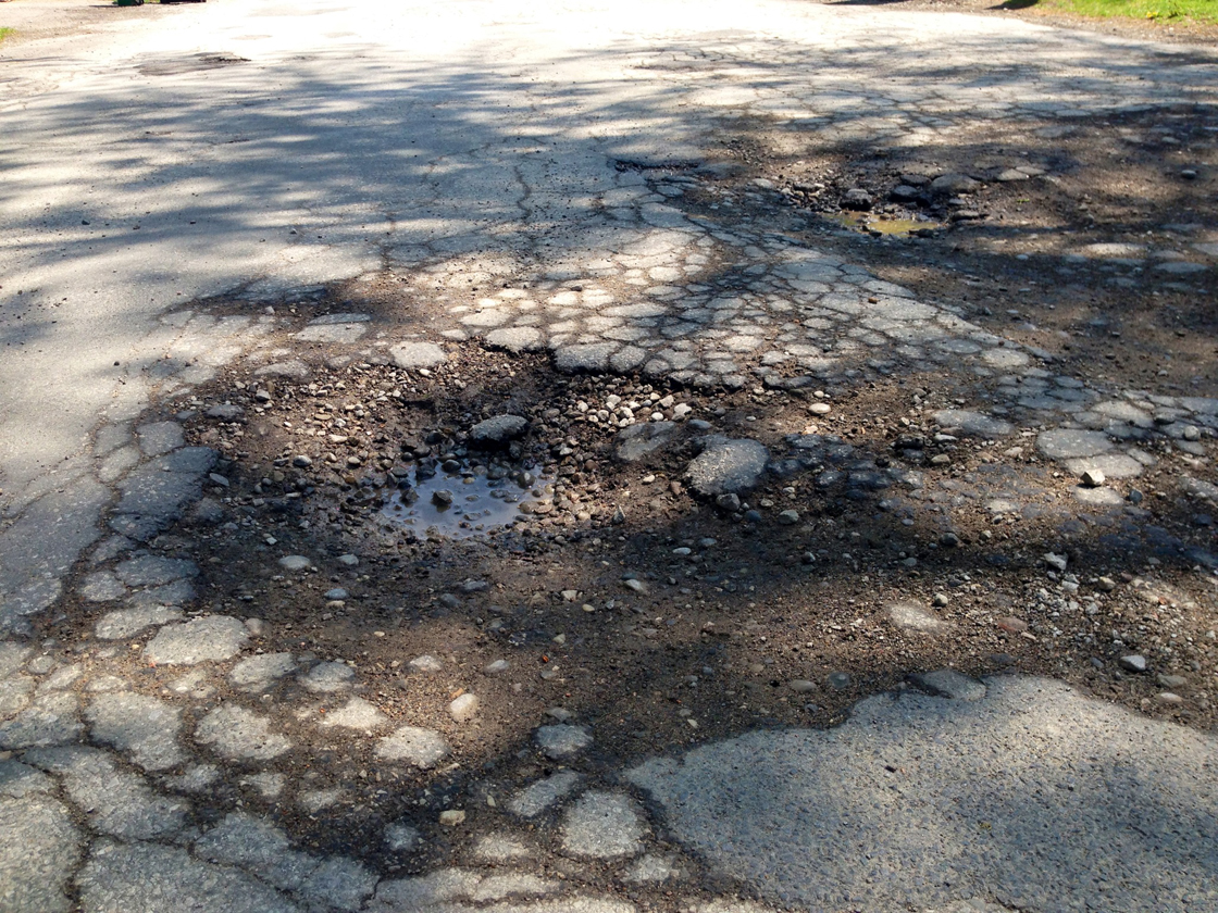 Lawrence Park Potholes toronto