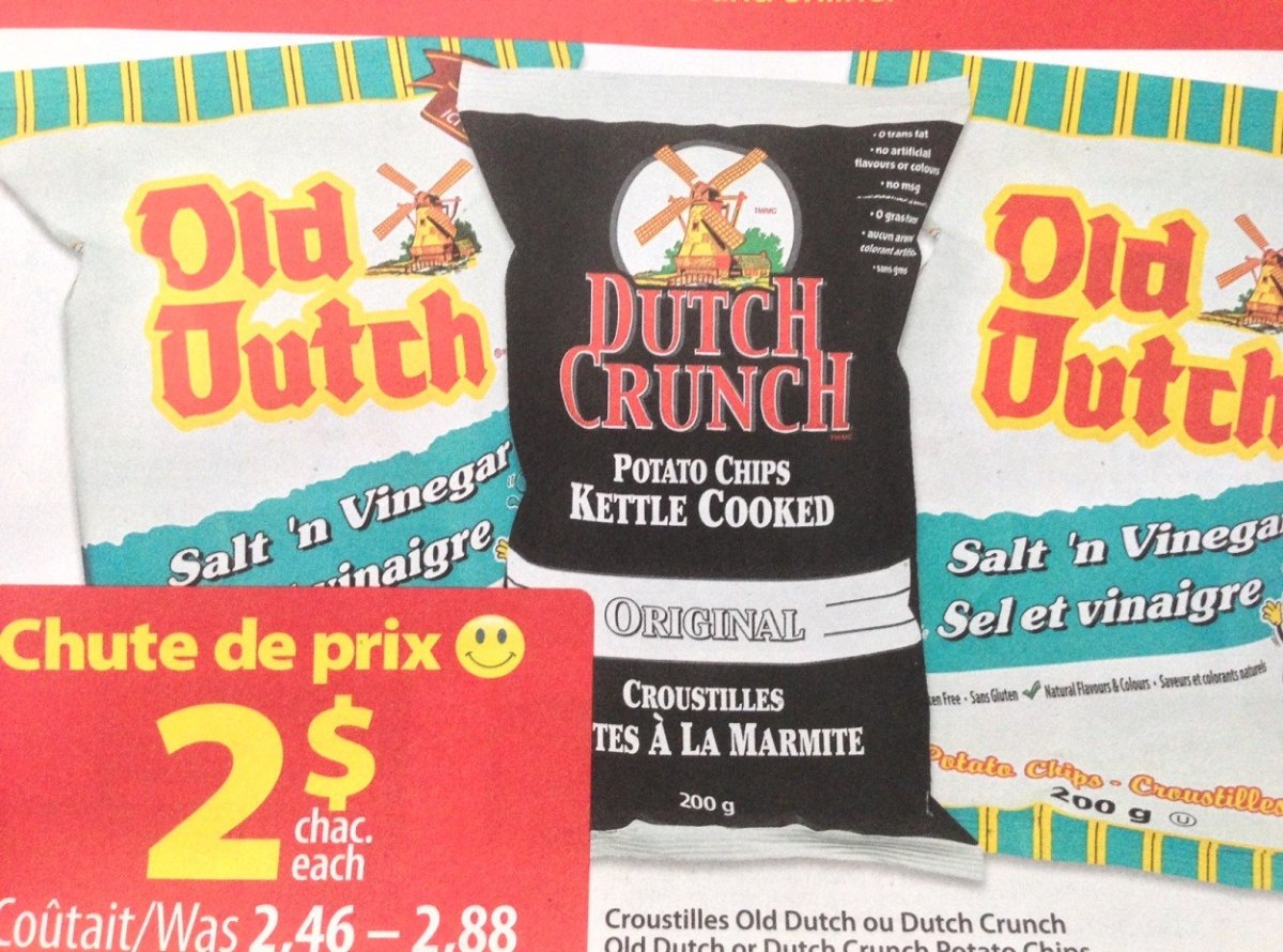 Old Dutch chips