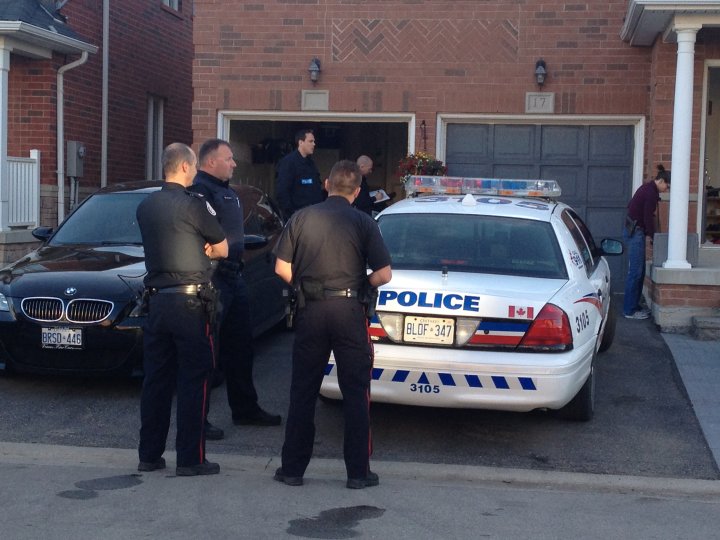 Two in custody following early morning police raid in Brampton