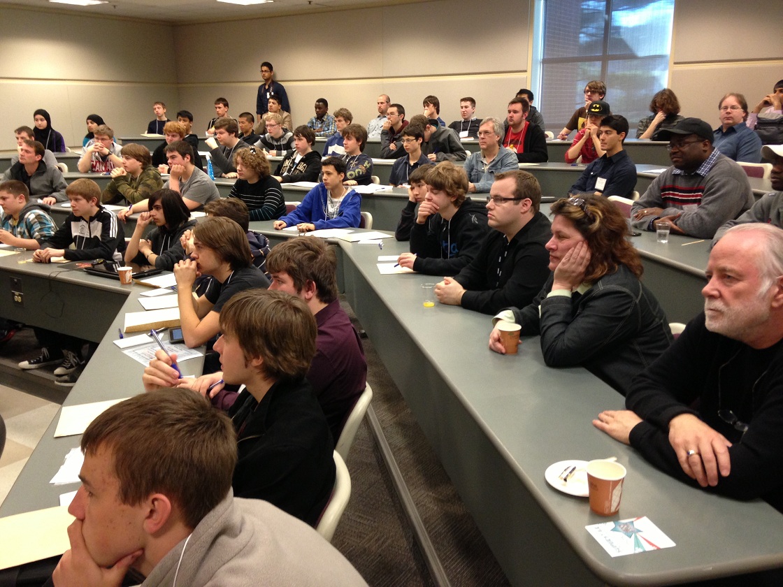 On Friday, the first-ever Saint Mary's University hack-a-thon kicked off. The event, which is organized by the Department of Math and Computer Science, requires students to solve four computer programming challenges. 