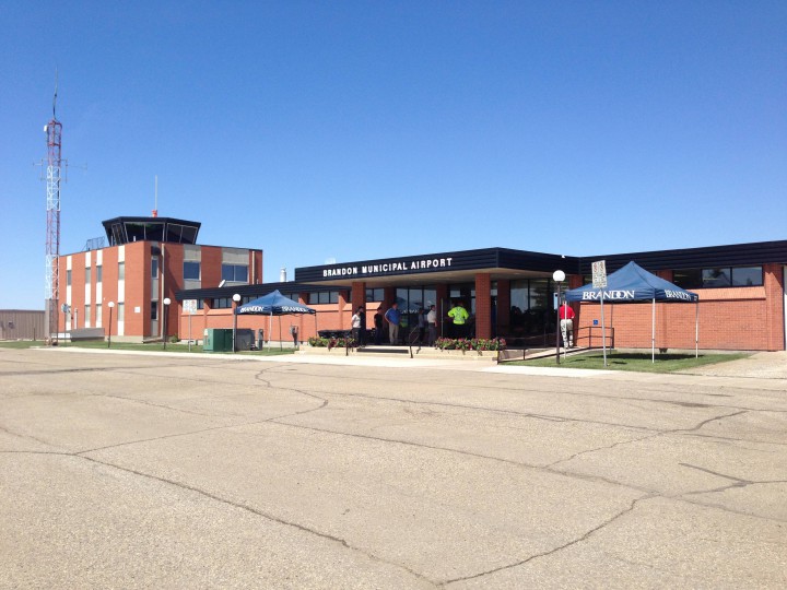 Brandon’s airport on May 13, 2013
