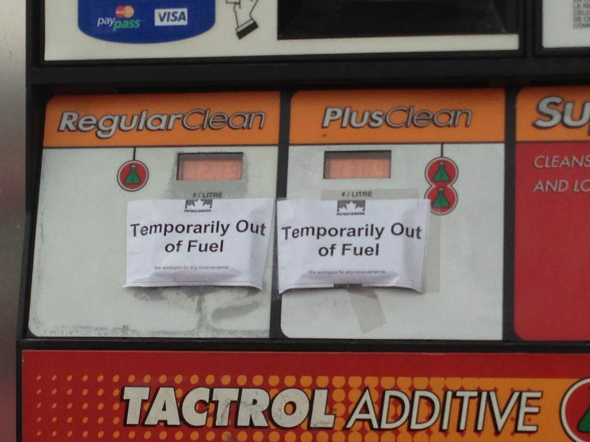 Petro-Canada pumps running dry in Winnipeg - image