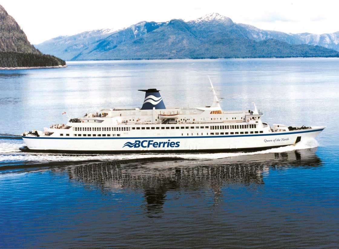 B.C. passenger ferry Queen of the North.