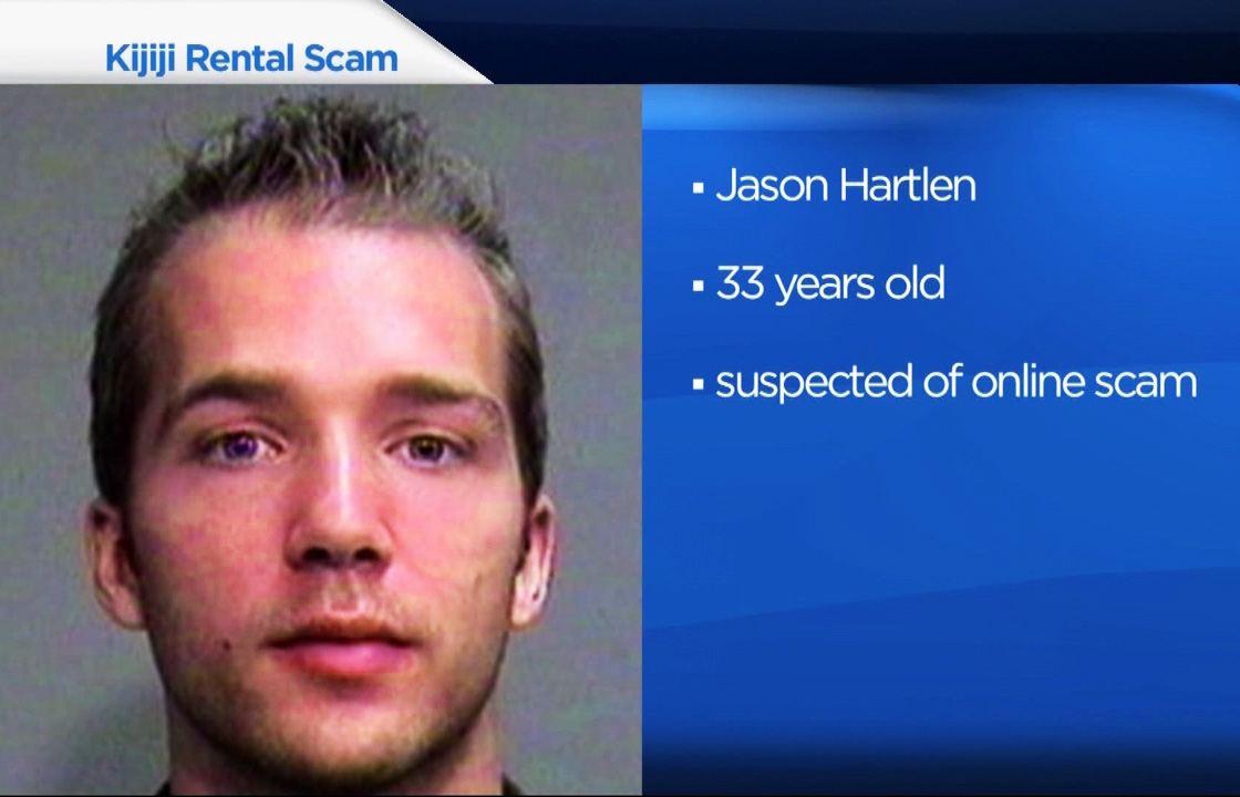 Thirty-three-year-old Jason Hartlen arrested after 25 people scammed by Kijiji ad in Saskatoon.