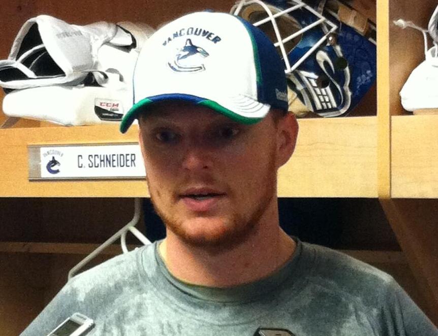 Cory Schneider will start in net for game 3.