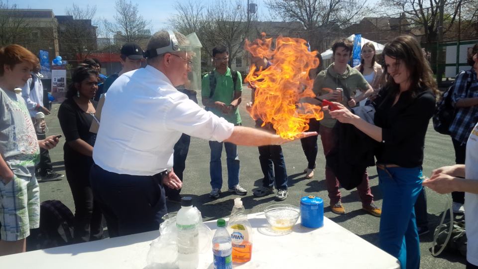 Science Rendezvous brings science "out of the classroom and into the streets.".