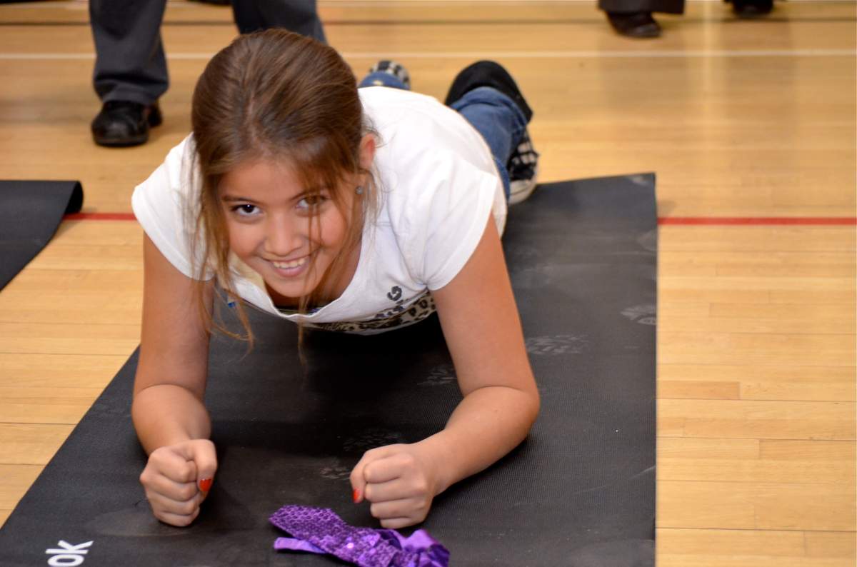 One of the participants of Start2Finish's Running and Reading Club Program.