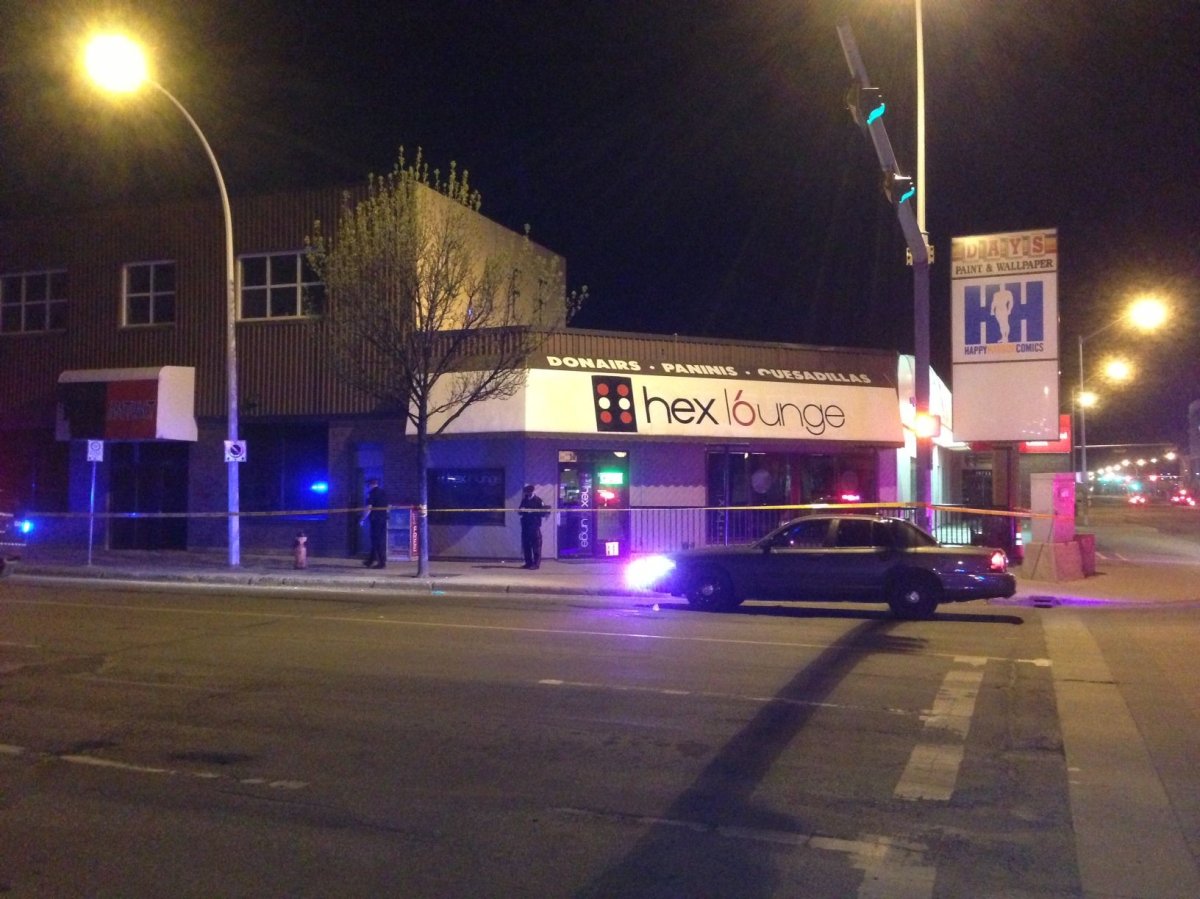Edmonton Police investigate suspicious death in downtown Edmonton, Wednesday, May 15, 2013. 
