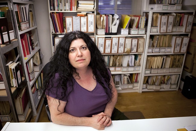 Hilla Kerner from the Vancouver Rape Relief and Women’s Shelter poses at the shelter on Friday, May 3, 2013.