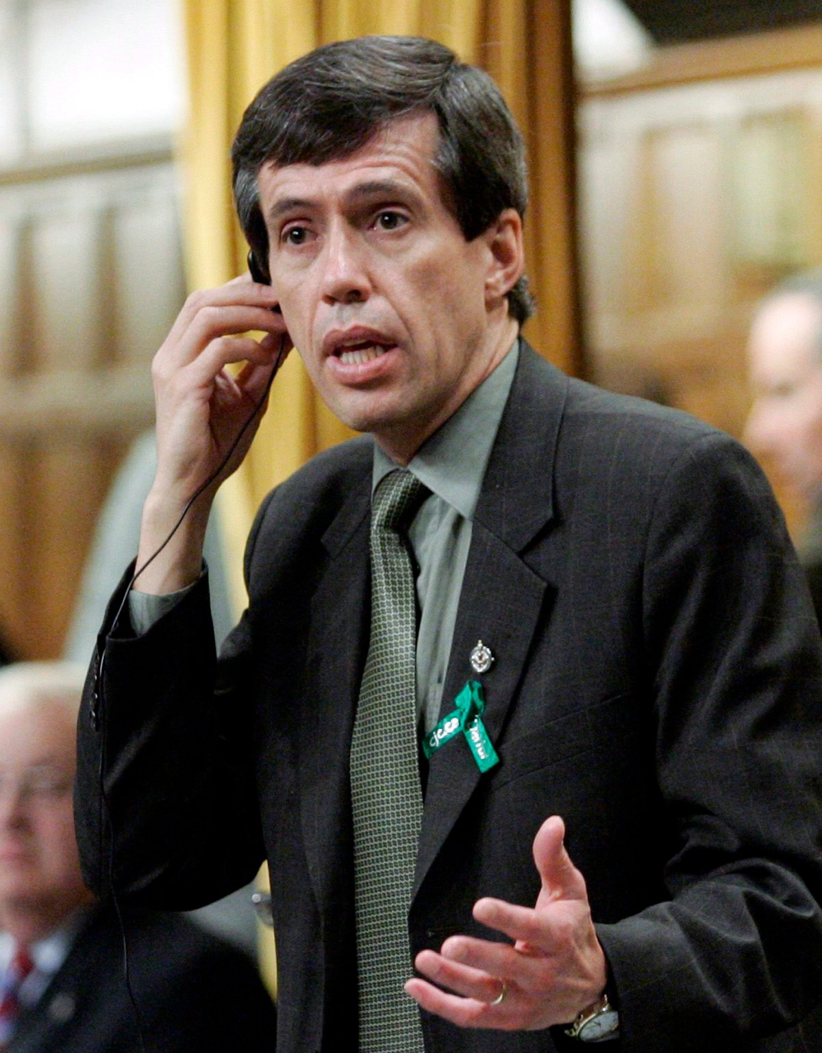Conservative MP Maurice Vellacott is shown in the House of Commons, in Ottawa, Tuesday May 9, 2006. 
