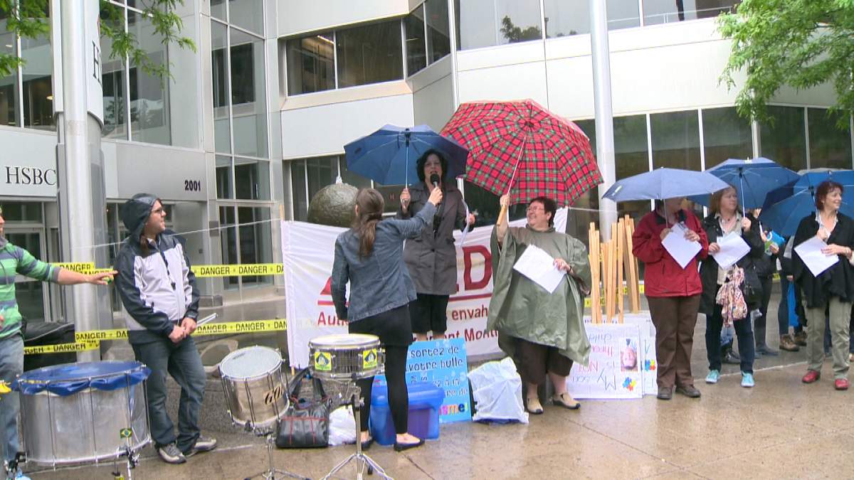 rally domestic violence