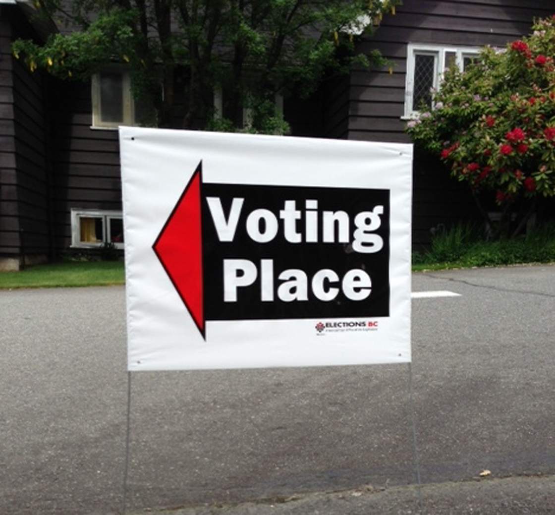 Voting place.