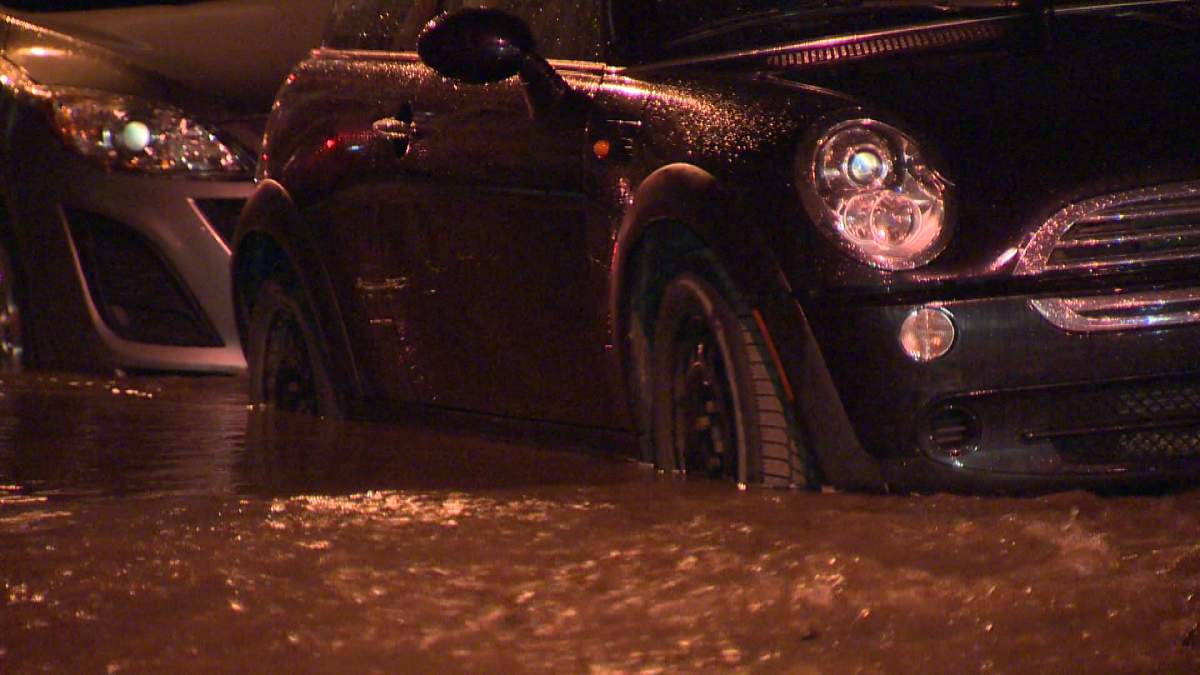 water main break