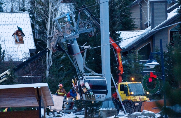 British citizen Amy Sefton was awarded $40,000 for post-traumatic stress and psychological issues. She was riding in Whistler’s Excalibur gondola when it failed, dropping rapidly on Dec. 16, 2008.
Photograph by: TBA , PROVINCE


.