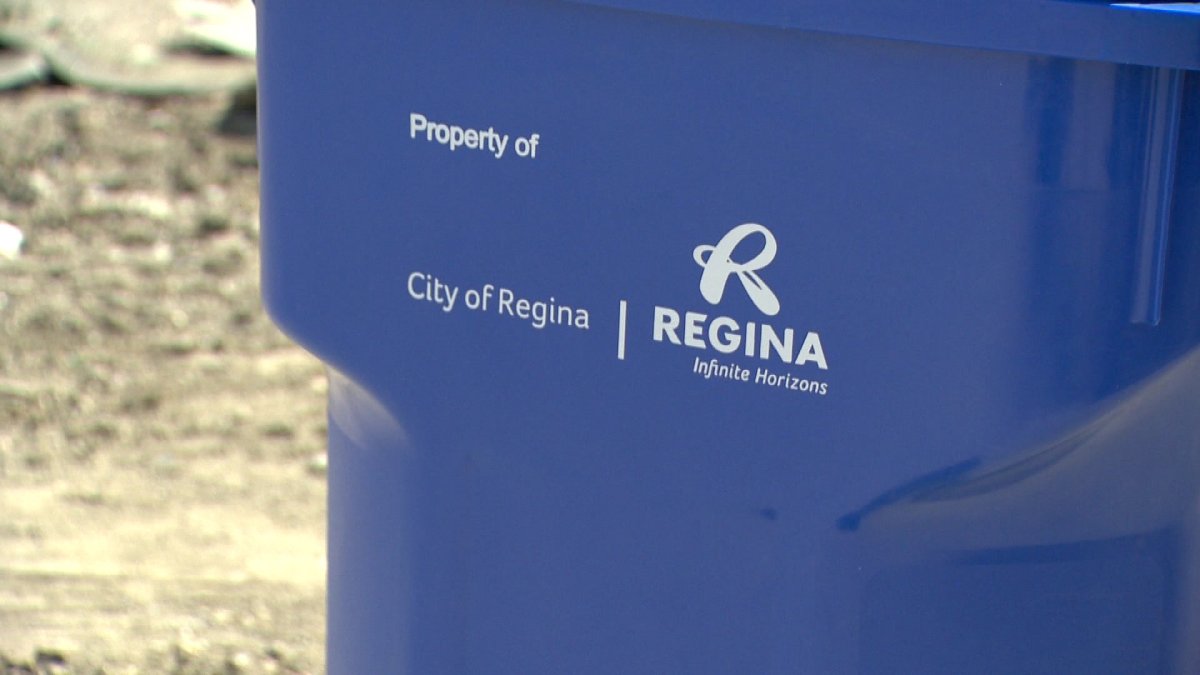 The City of Regina could not say how much glass collected through the blue bin recycling program is broken, thus ending up in the landfill.