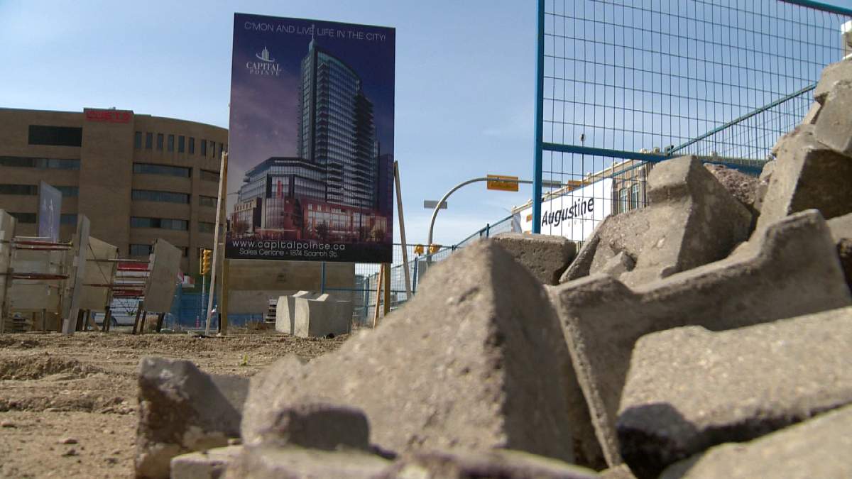On May 25, the City of Regina announced the green light has been given to fill the hole at Capital Pointe.