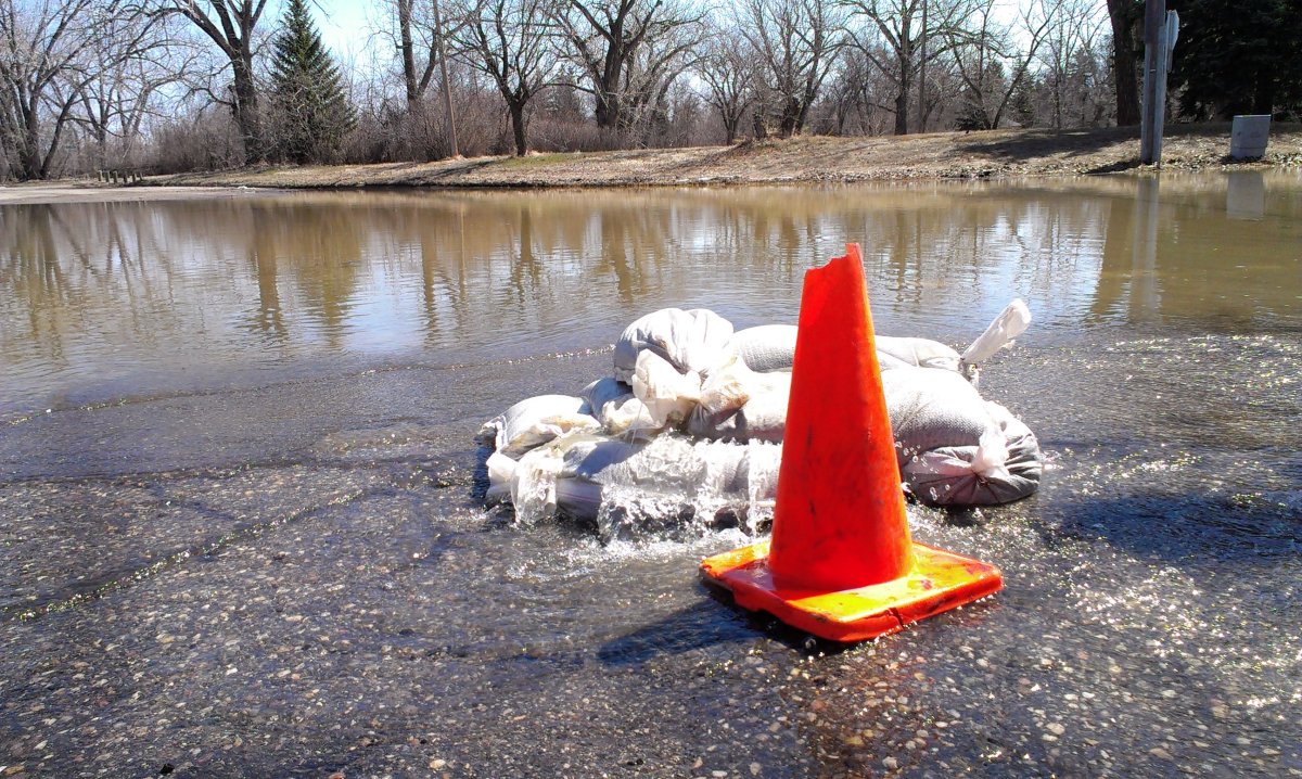 Flooding in Moose Jaw.