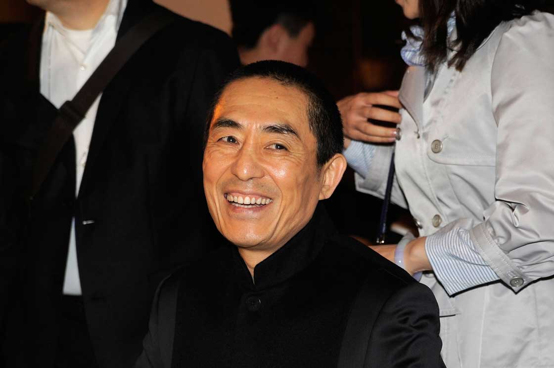 Chinese film director Zhang Yimou attends an event at the Ming Dynasty City Wall on April 22, 2013 in Beijing, China.  