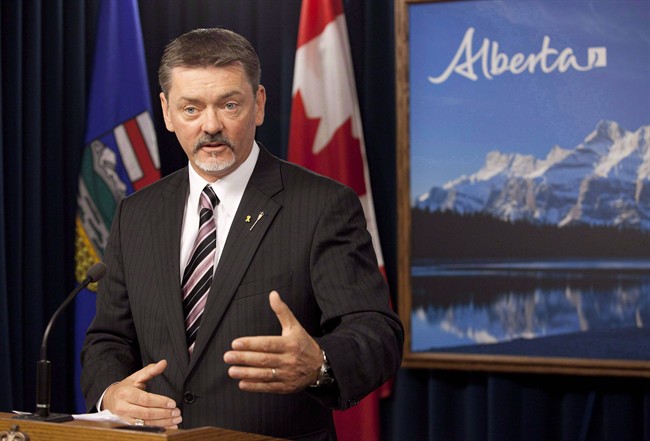 Alberta Finance Minister Doug Horner .