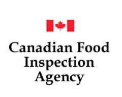 A file photo depicting the logo of the Canadian Food Inspection  Agency.