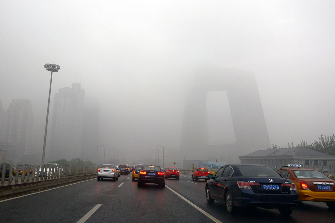 China has seen a dramatic increase in air pollution in recent years.