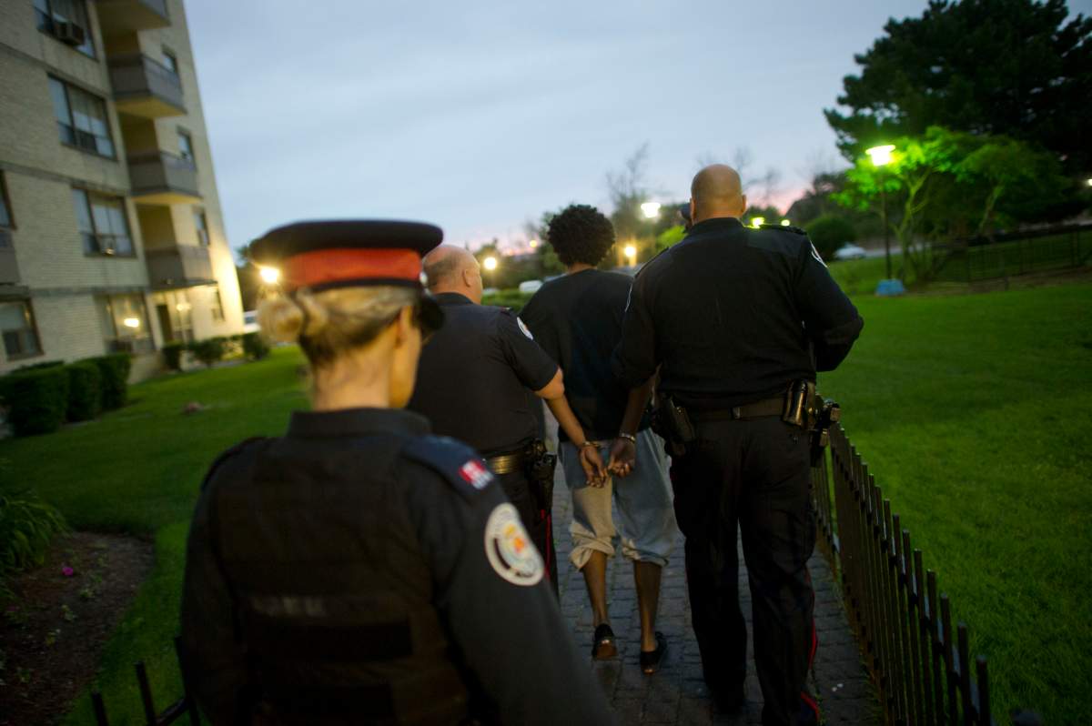 Project TRaveller Etobicoke raids police
