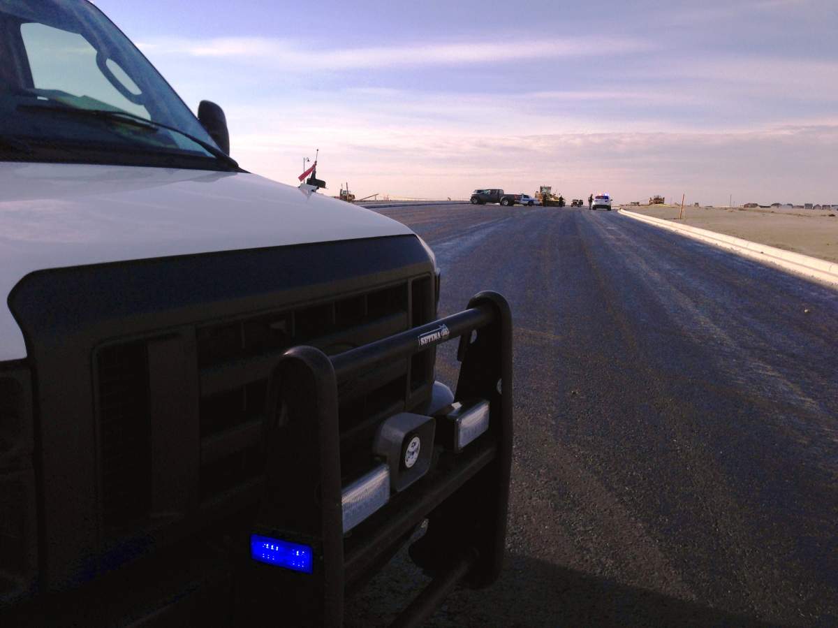 A man was killed in an incident involving a grader in the Calgary community of Auburn Bay.