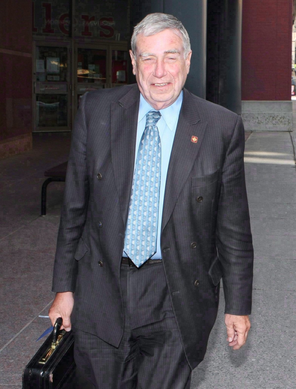 Bruce Carson is shown in Ottawa May 1, 2008. Carson, a former aide to Prime Minister Stephen Harper, will go to trial next summer on influence-peddling charges' THE CANADIAN PRESS/Jake Wright.