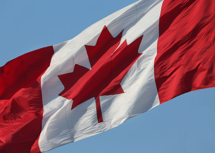 A new Canadian flag emoji was included with Apple’s iOS 8.3 update Wednesday, along with 30 other new country flag options.