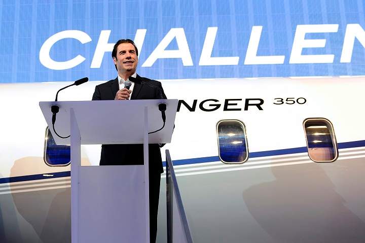 Challenger 350 Bombardier Travolta