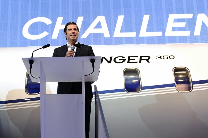 Challenger 350 Bombardier Travolta