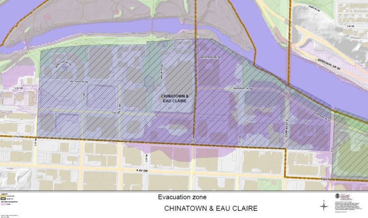 MAPS: Evacuated areas in the city of Calgary | Globalnews.ca