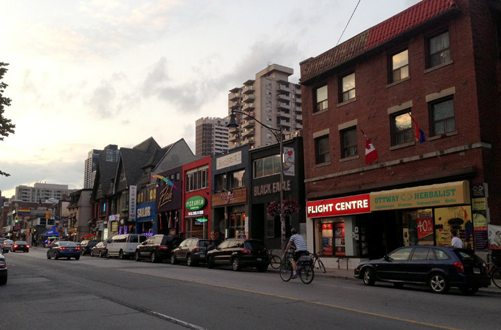 Toronto's Church Street is pictured on June 25, 2013.