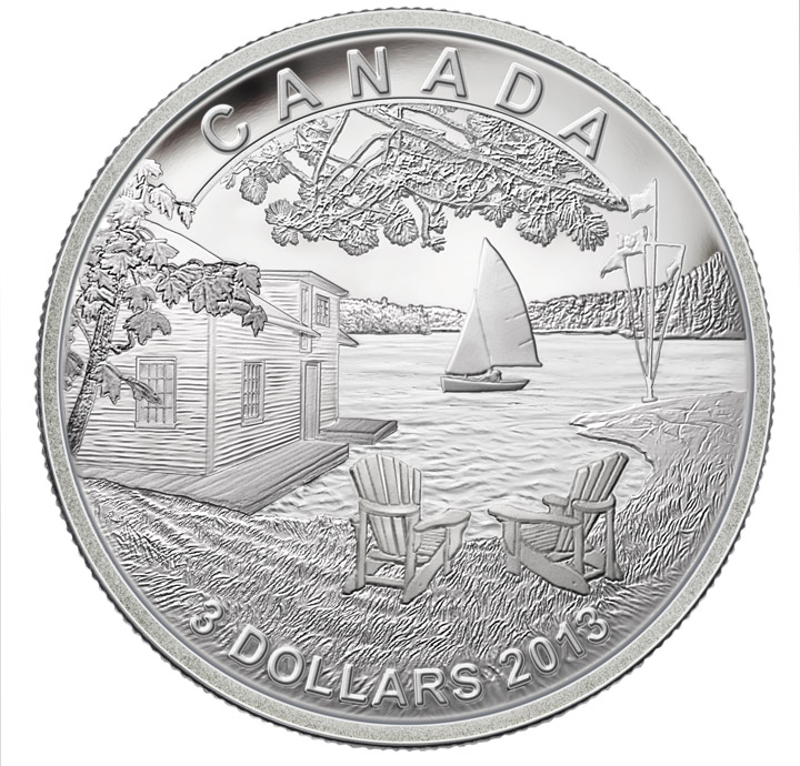 The collector coin designed by Martin Short.