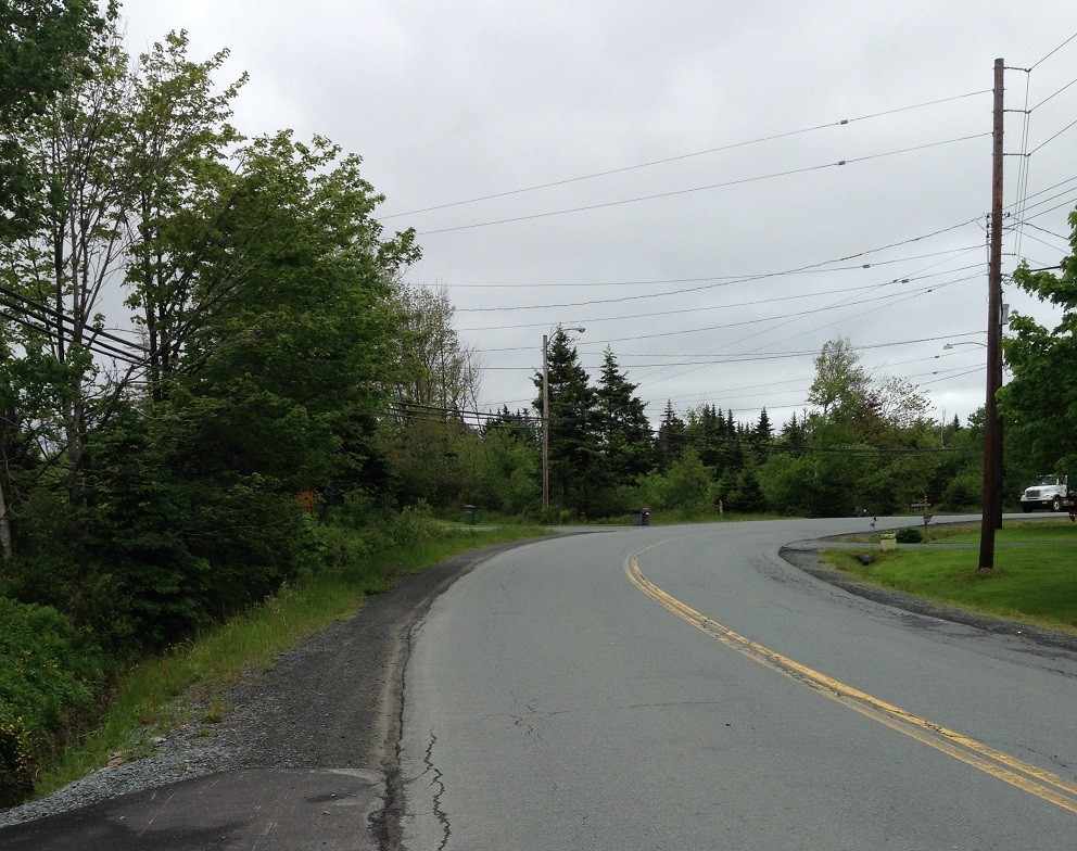 A turn on a stretch of Cow Bay Road where two people have died in separate collisions in the past 12 months. 