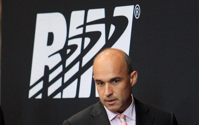 Jim Balsillie is pictured in Waterloo, Ontario, on July 12, 2011. Balsillie is being appointed to a five-year term as chair of Sustainable Development Technology Canada, an initiative of the federal government. 